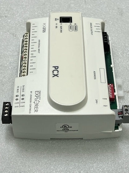 Johnson Controls FX-PCX2721-0 Rev K Ver 6.2 Facility Explorer Controller New