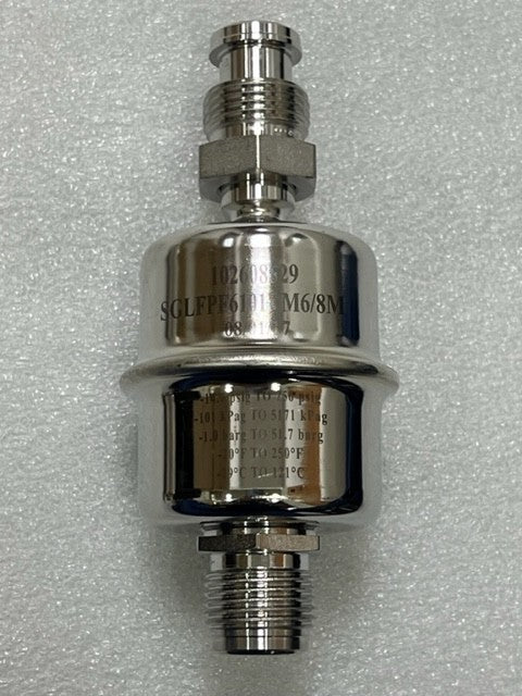 Pall SGLFPF6101VM6/8M 14.7 to 750 psig PFA Gaskleen Filter Assembly Used