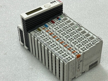 Beckhoff BX8000-0000 Bus Terminal Controller w KL1408 KL2408 KL9010 KL9100 Used