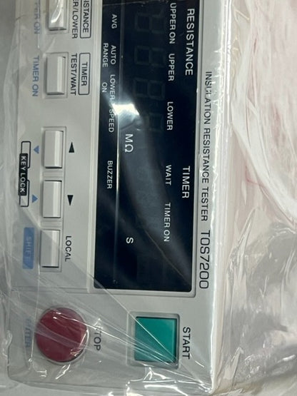 Kikusui TOS7200 Insulation Resistance Tester New