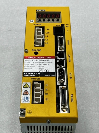 Taiyo ENRZ-AU40-10  1P 200-230VAC 50/60Hz 100W Axis Control Unit