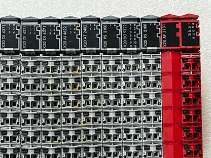 B&R X20HB2880 X20BC8083 X20PS9400 X20PS2100 PLC Communication & I/O Modules Used
