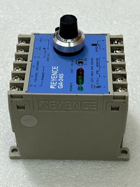 Keyence GA-245 Shock Sensor Controller Used in Good Condition
