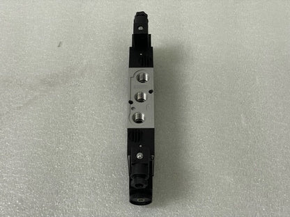 FESTO VALVE WITH 2 VACF-B-C1-16B SOLENOID COIL USED GOOD CONDITION