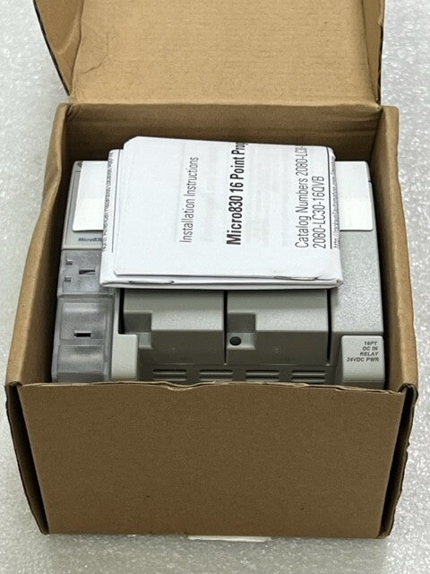 2080-LC30-16QWB Ser A Micro830 16 I/O PLC Controller New