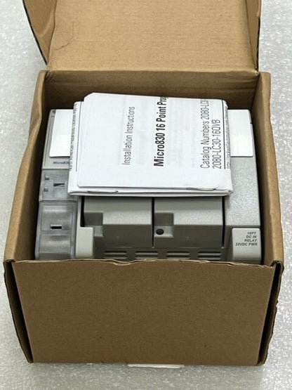 2080-LC30-16QWB Ser A Micro830 16 I/O PLC Controller New