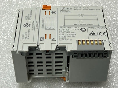 Wago 750-352 PLC Fieldbus EtherNet Coupler Module Used