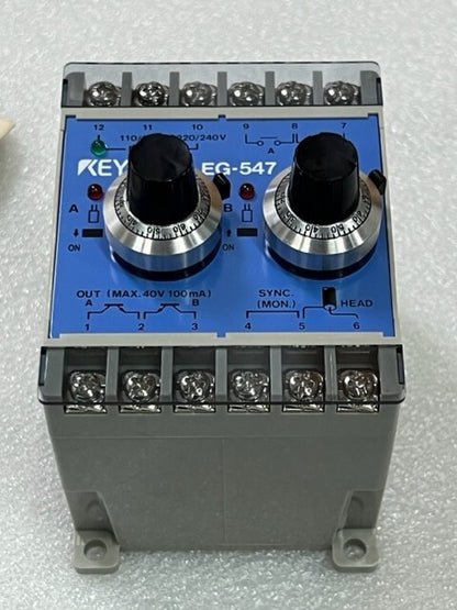 Keyence High Accuracy Positioning Sensor Controller EG-547 New No Box