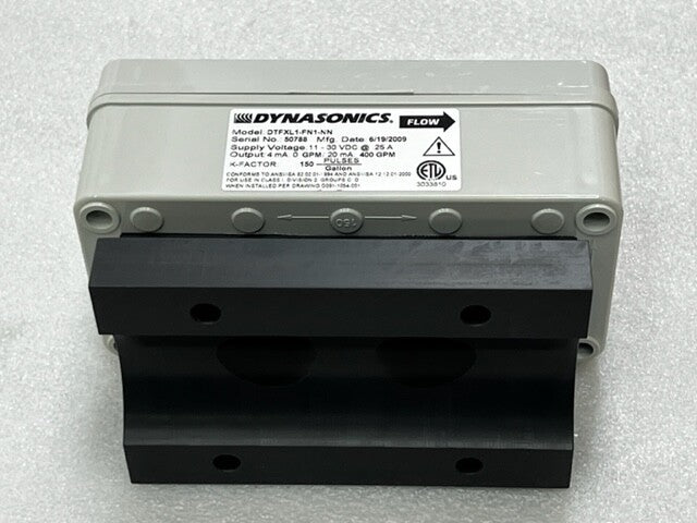 Dynasonics DTFXL1-FN1-NN Transit Time Flow Meter New