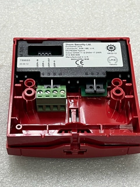 Tyco Thorn Security MCP820M Type A  MCP5B-RP33FG-T200-03 Manual Call Point New