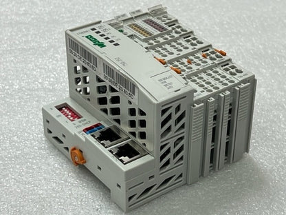 Wago 750-352 PLC Fieldbus EtherNet Coupler Module and I/O Modules Used