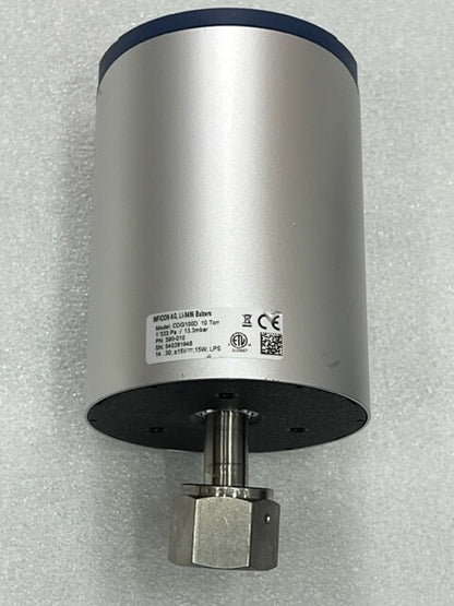 Inficon CDG100D 10 Torr 1.333Pa / 13.3mbar Capacitance Manometer Used