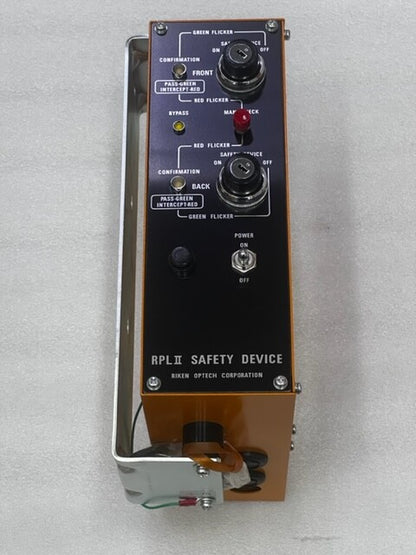 Riken Optech Corporation RPLII-W Control Box for RPL Safety Light Curtain New