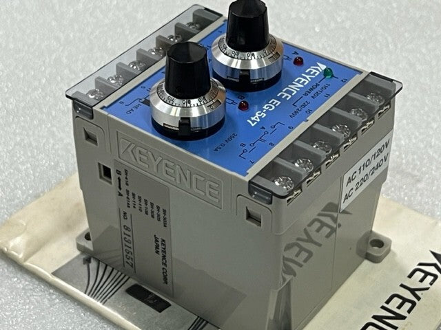 Keyence High Accuracy Positioning Sensor Controller EG-547 New No Box