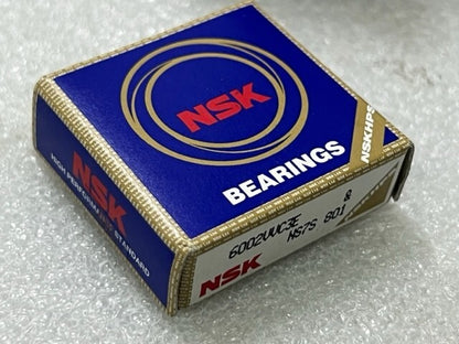 NSK 6002VVC3E Deep Groove Ball Bearing 15x32x9mm New - Lot of 10 Pcs