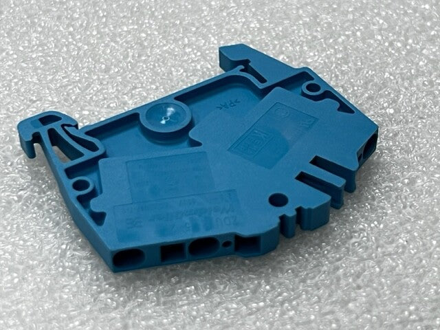 Weidmuller ZDU 2.5-2 2.5mm2 800V Terminal Block Blue New - Box of 100 Pcs