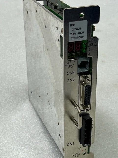 Panasonic 581B645D MSD 025A2U 200V 200W Servo Driver Used