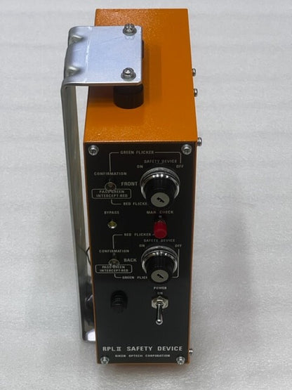 Riken Optech Corporation RPLII-W Control Box for RPL Safety Light Curtain New