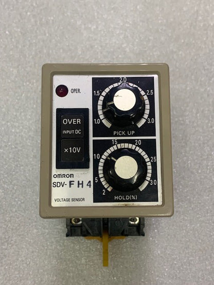 Omron SDV-FH4 Voltage Sensor Controller Input 100/110VAC Used Good Condition