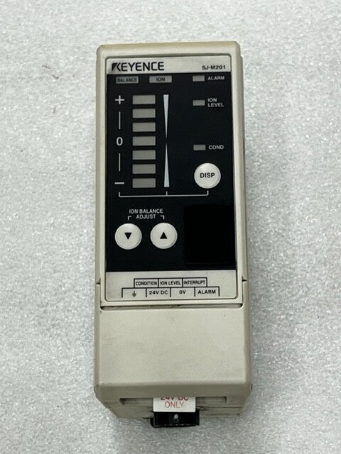Keyence SJ-M201 24VDC 450mA Static Eliminator Control Unit Used