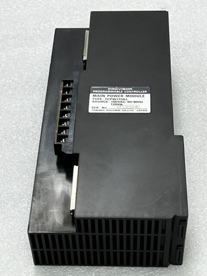 Toshiba TCPW110AL Provisor Programmable Controller Main Power Module Used