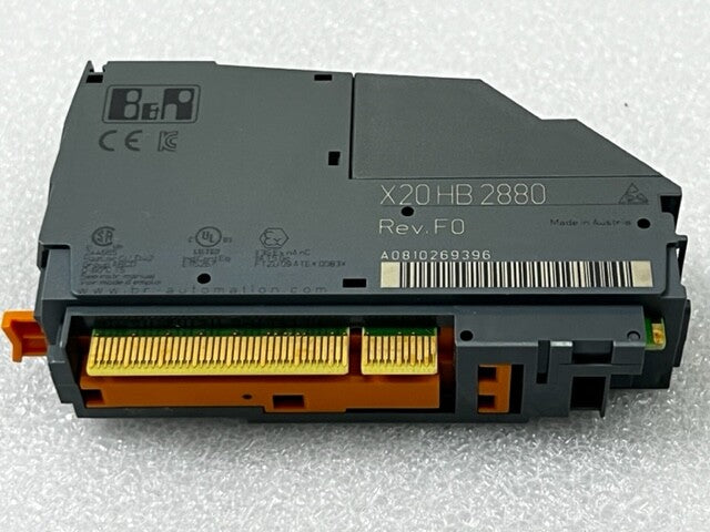 B&R X20 HB 2880 Rev. F0 PLC Expansion Module Used