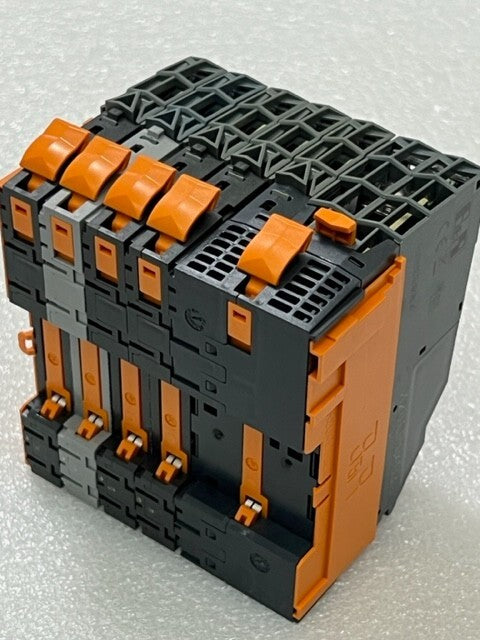 B&R X20CP0483 Rev D0 PLC with X20 PS9062 DI9372 DO9321 PS2100 DO9321 I/O Modules