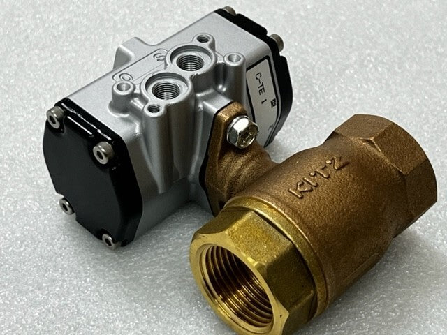 Kitz C-TE 1 Actuator Driven 2 Way Bronze Ball Valve New
