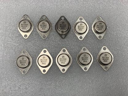 Motorola Power Transistor MJ11032 MEXICO 9825 New Old Stock - Lot of 10 Pcs
