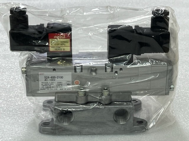 Azbil TA Co. 524-400-2100 AC100V Rc1/2 Port Solenoid Valve New