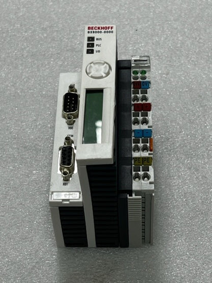 Beckhoff BX8000-0000 RS232/RS485 Bus Terminal Controller Used