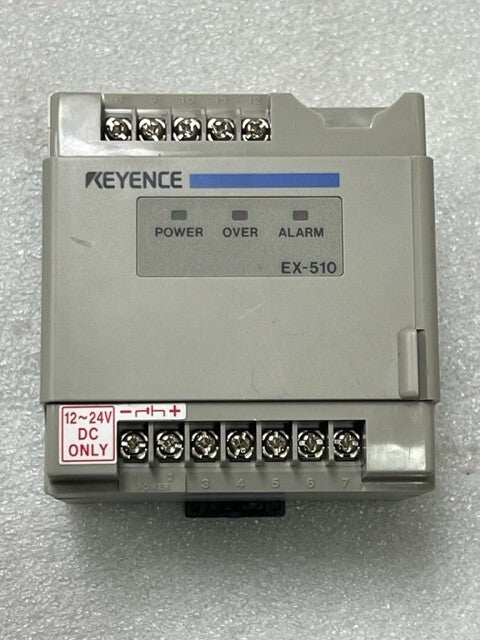 Keyence EX-510 EX-500 Series Sensor Amplifier Unit Used