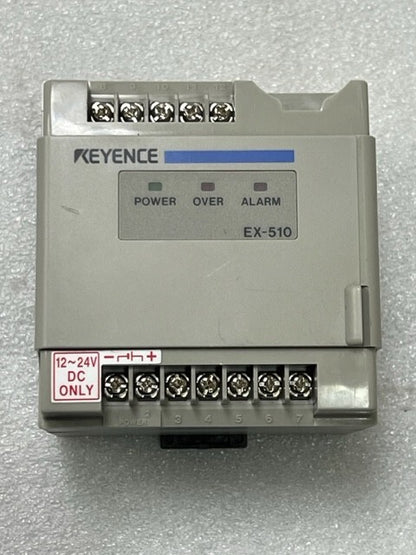 Keyence EX-510 EX-500 Series Sensor Amplifier Unit Used