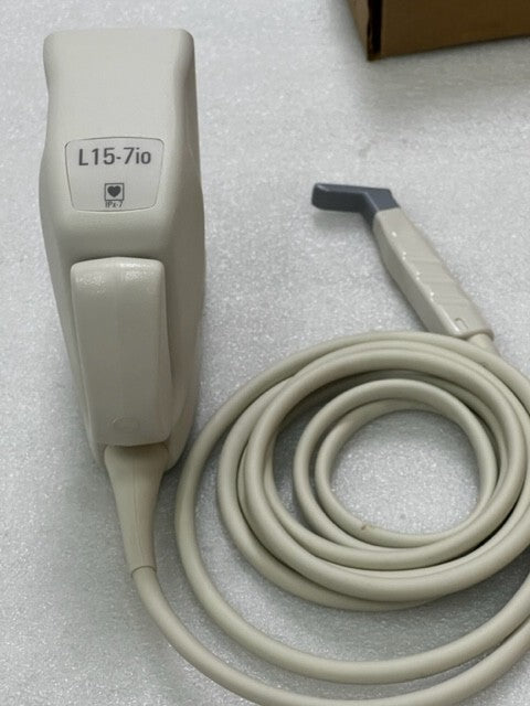 Philips L15-7io Compact Linear Array Ultrasound Transducer Probe Used