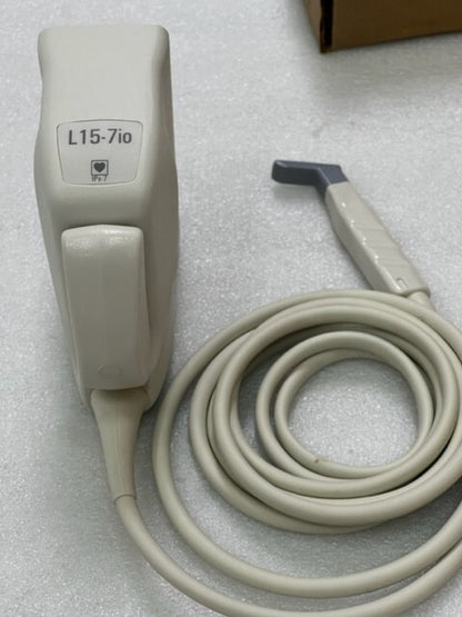 Philips L15-7io Compact Linear Array Ultrasound Transducer Probe Used