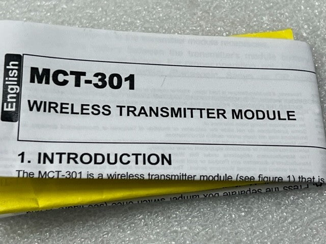 Visonic MCT-301M (433) 10dBm 433MHz Wireless Transmitter Module New