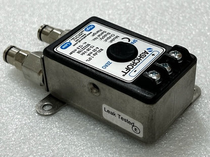 Ashcroft RXLdp 1.0% 4-20mA 12-36Vdc +/- 12.5mbar Pressure Transmitter Used
