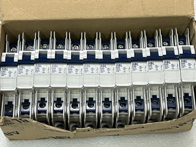Lot of 12 Pcs - Altech Corp UL489 Molded Case Circuit Breaker ABL D50 240VAC New
