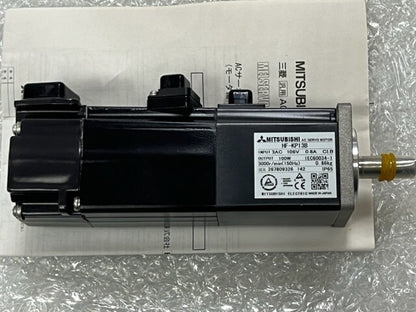 Mitsubishi Electric AC Servo Motor HF-KP13B 100W 3AC 106V 0.8A 3000r/min New