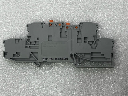 Wago 2002-2951 Double-deck Double-disconnect Terminal Block - Box of 50 Pcs