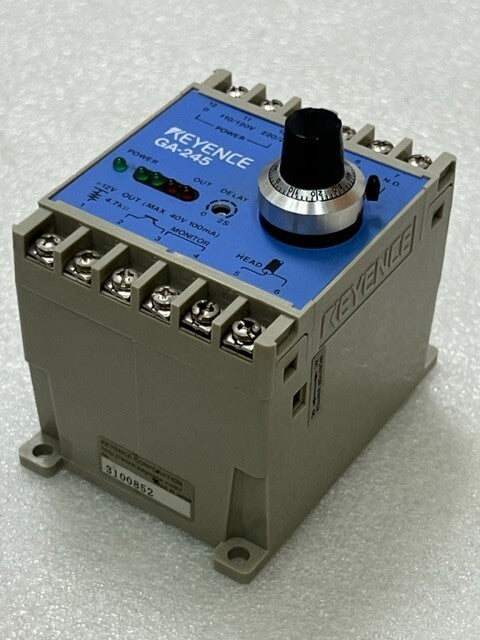 Keyence GA-245 Shock Sensor Controller Used in Good Condition