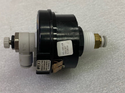 MKS Ion Systems 6110A In-line Ionizing Cartridge 24VAC Used Good Condition