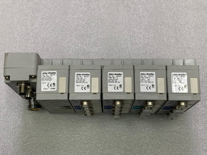 1798 FlexArmor DeviceNet Baseplate, Field Termination Plug and I/O Modules Used