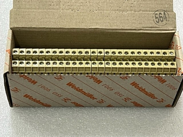 Weidmuller DK 4/35 1D A1 DK4D Double Tier 4mm2 Terminal Block - Box of 25 Pcs