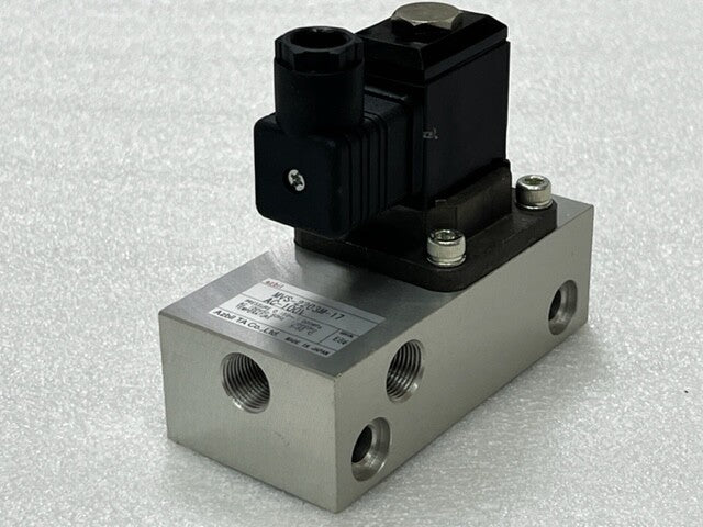 Azbil TA Co MVS-2203M-17 AC100V Air Ejector Solenoid Valve New in Box