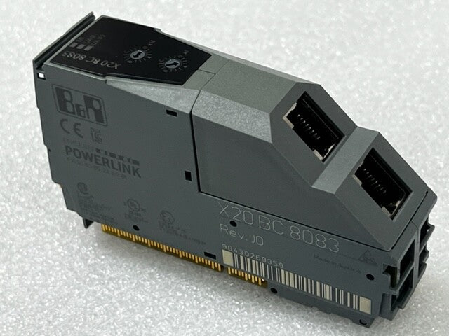 B&R X20BC8083 Rev. J0 Expandable Bus Controller Module Used