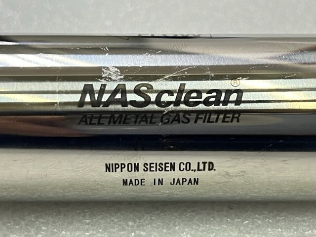 Nippon Seisen Co. Ltd N-150 NASclean All Metal Gas Filter Assembly Used