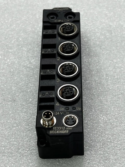 Beckhoff IE3312-0000 4 Ch Analog Input Module Used