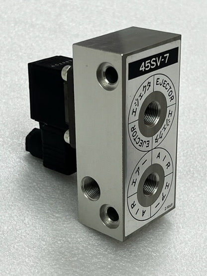 Azbil TA Co MVS-2203M-17 AC100V Air Ejector Solenoid Valve New in Box