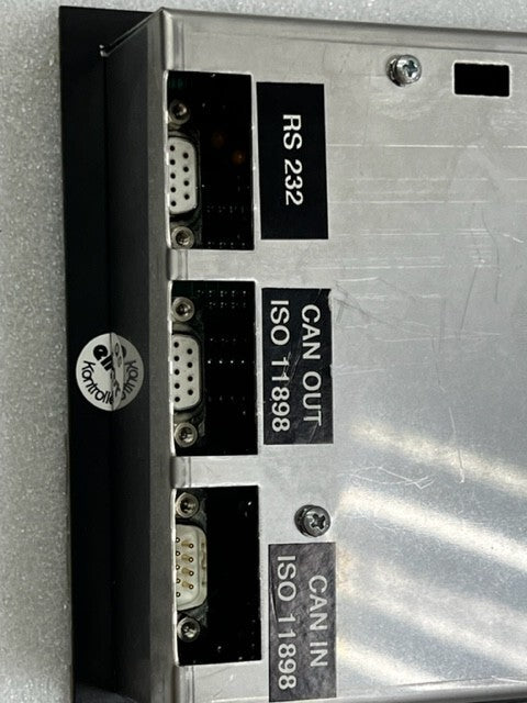 Elrest 1061217 SINGLE/CAN/P12/SCOC/V1.25/24VDC ACE-ElaCan Operator Panel Used